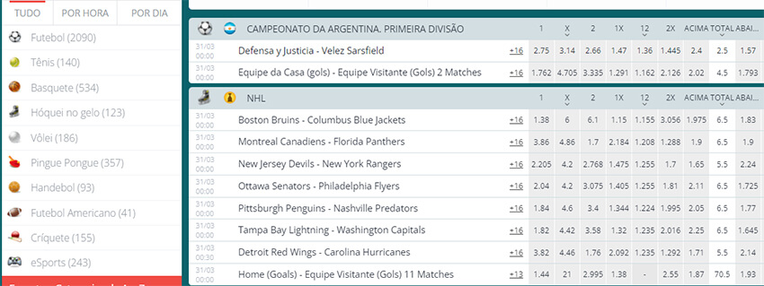 Esportes na 22bet